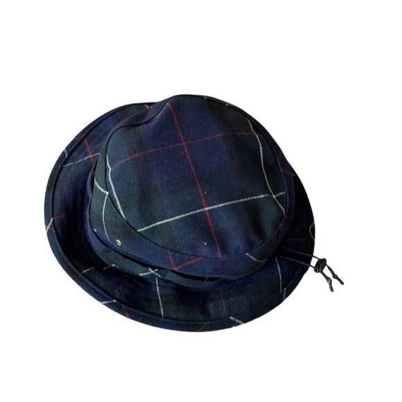 NWT Beams Plus x J.Crew Plaid Tartan Adjustable Bucket Hat - Picture 6 of 6